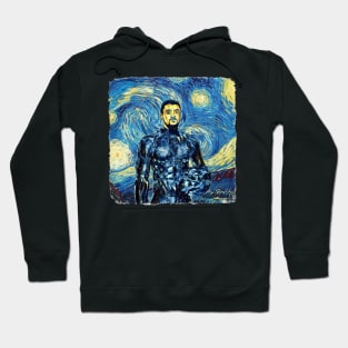 Black panther Van Gogh Style Hoodie